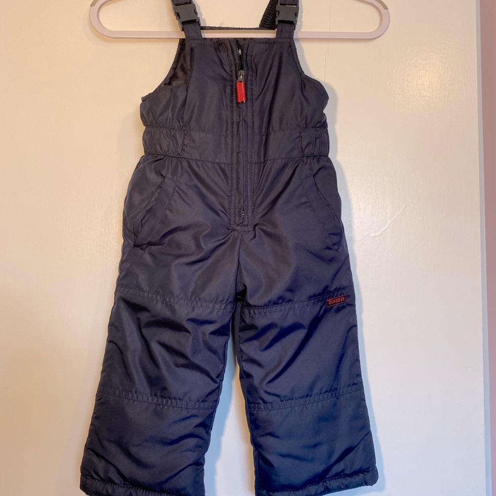 Toddler “coverall” snow bibs